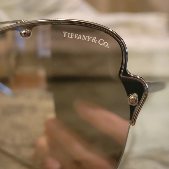Tiffany & Company TF3063 Cat Eye Butterfly Pilot Sunglasses Mirrored NAM#486 - Picture 11 of 16